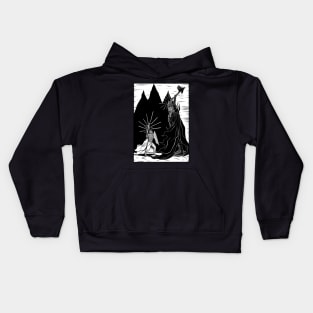 Fingolfin battles Morgoth Kids Hoodie